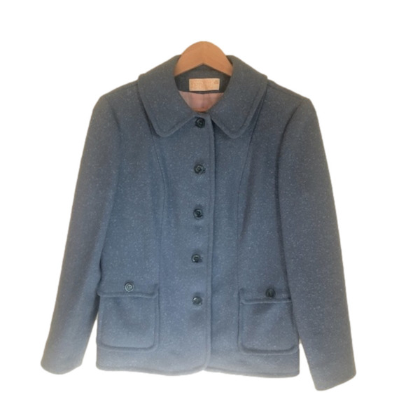 1950’s Pendleton Wool Peacoat Blue - Picture 1 of 7